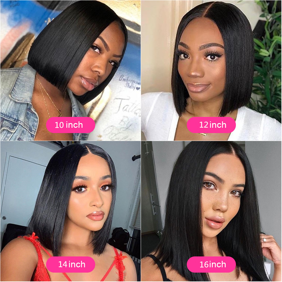 Pre-Plucked HD Swiss Bob Lace Wig Vendor,Original Hair Unprocessed 13x4 Swiss Lace Front Bob Wig,100% Brazilian virgin human hai