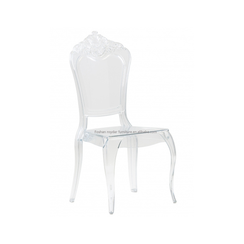 Luxury King Throne Chair Modern Manufactures Chairs Plastic Party Event Rental Acrylic Chairs