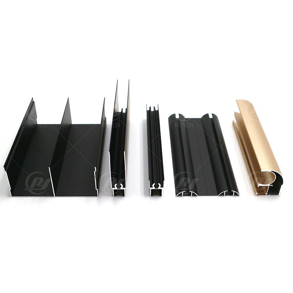 Perfil de aluminio ALuminum Profiles For Window And Door Frame Custom Aluminio Powder Coating Anodized