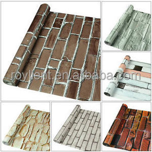 Home Hotel Wall Decoration sticker wallpaper PVC Vinyl 3D Design Wall paper