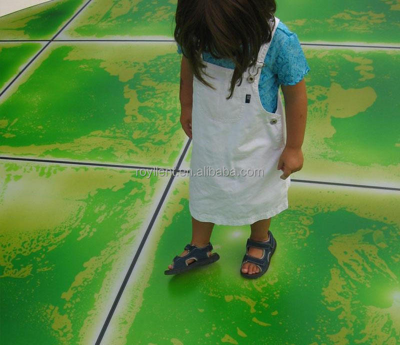 Sensory Liquid Tiles tactile tile children indoor playground flooring 50*50cm