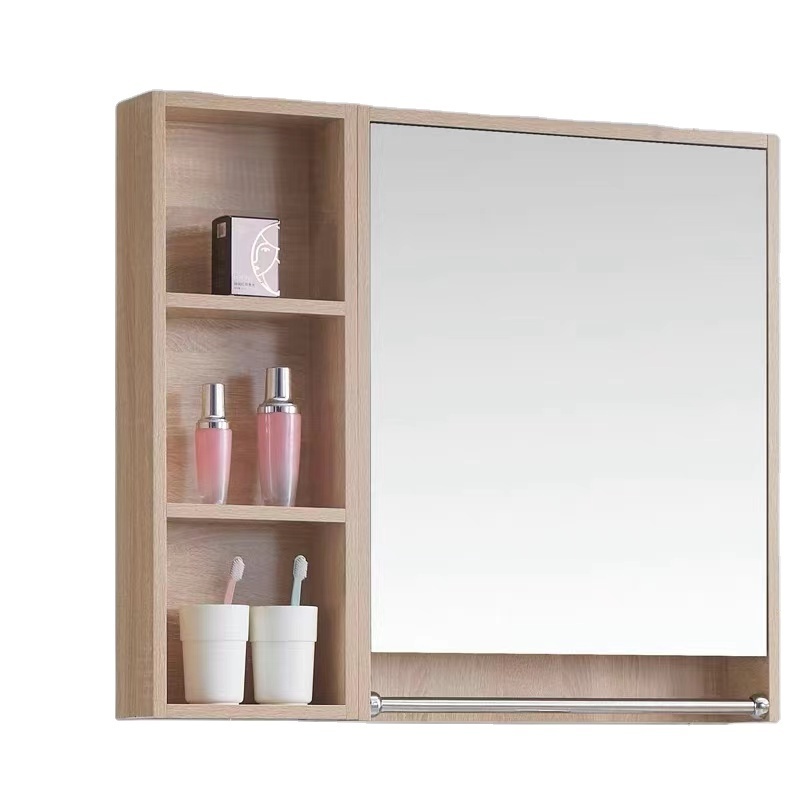 Cheap Wholesale Small Size Water Resistant Easy Clean Furniture Modern Bathroom Vanity Mirror Cabinets for Apartment