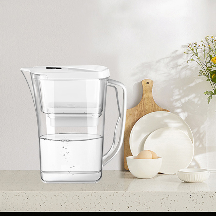 High quality large capacity household kitchen portable alkaline water filter pitcher