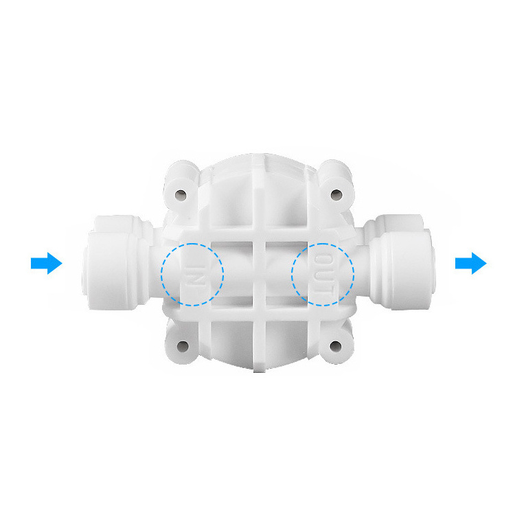 Auto Automatic Shut off Valve with 1/4 inch Tube Quick Connect Fittings For RO Reverse Osmosis Water Filter System Spare Parts