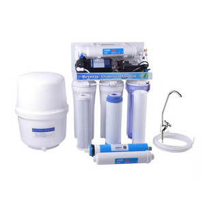 Domestic Kitchen Undersink Ro Water Filtration Purification System 75GPD Reverse Osmosis Water Filter