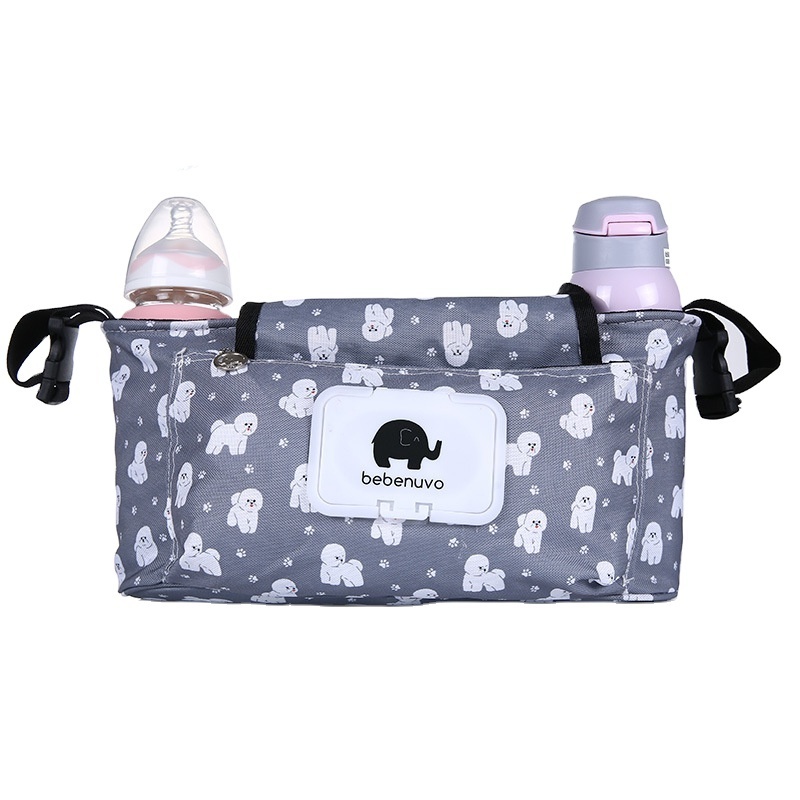 Baby carriage storage bag for Mommy and diaper bag