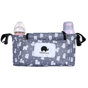 Baby carriage storage bag for Mommy and diaper bag