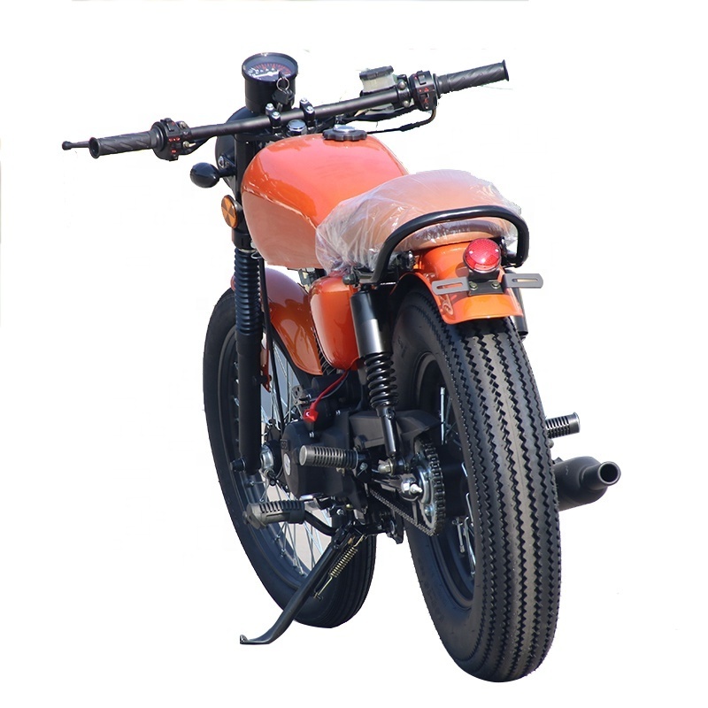 Motor 150cc gasolina classic retro motorcycles cafe racer gasoline motorcycle