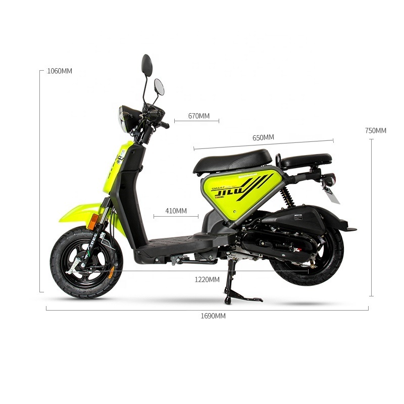 Adult 50cc cafe racer motorcycle EFI gasoline powered scooters