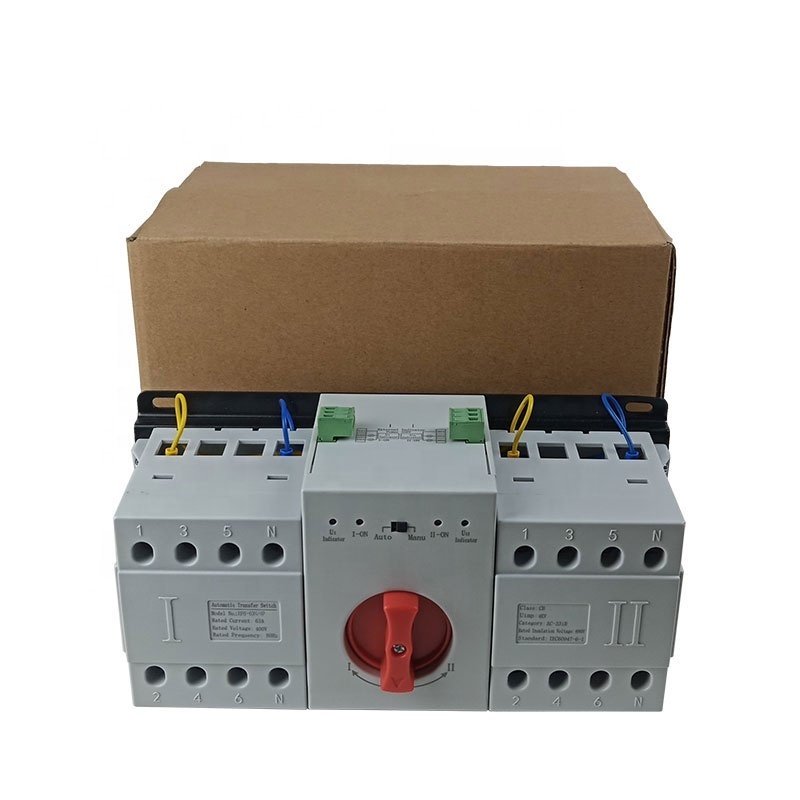 Good Quality Ats Dual Power Transfer Modular Manual Changeover Switch