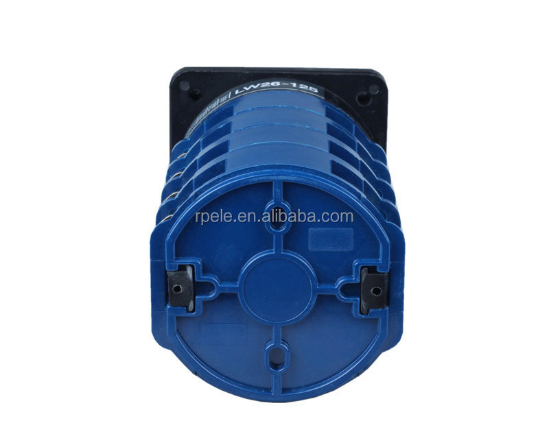 LW26-125 4 pole 3 Position Rotary Switch 3 Position Switch 4 Pole Universal Changeover Cam Switch