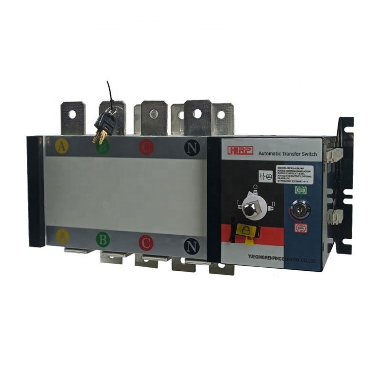 RP5D-400 fire control 4 poles type generator automatic  transfer switch 3 phase automatic ATS DC SWITCH