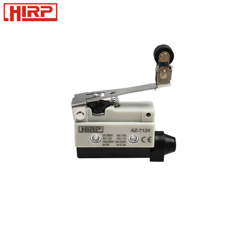 AZ-7124 zippy limit microswitch small roller lever micro switch with high repeatability white