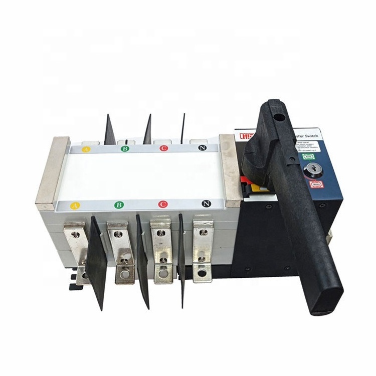 RP5D-250 200 Amp 220V/110V 3Phase Dual Power Automatic Transfer Changeover Switch for Generator