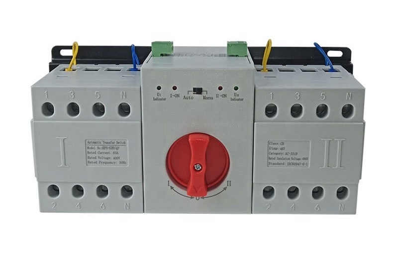 Good Quality Ats Dual Power Transfer Modular Manual Changeover Switch