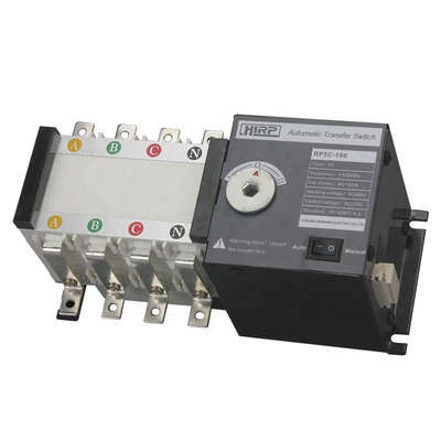 RP5C-100 100 Amp 3 Phase Automatic Transfer Switch ATS   220V