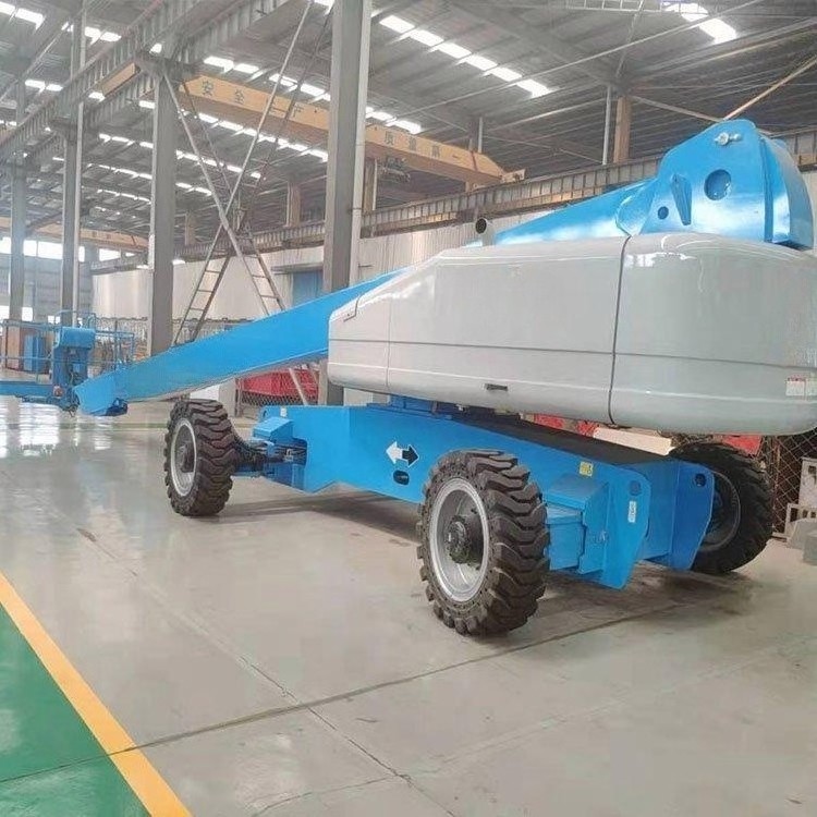 Self-propelled Straight Arm LiftTelescopic Boom Aerial Straight Arm Aerial Work Platform