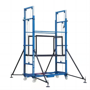 Work Platforms Mobile Elevator Automatic Scaffolding With Electric Lift Staging Electric Powered scaffold