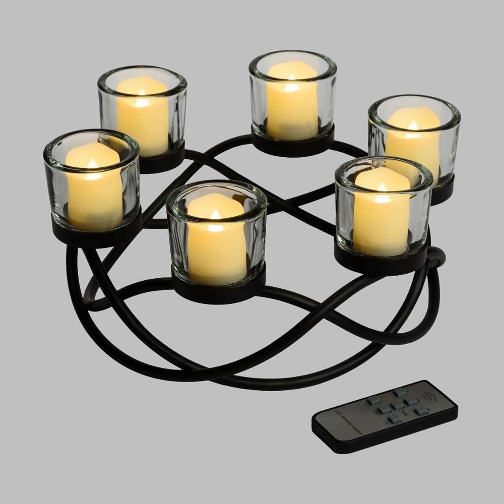 Battery Powered Flameless LED Tea Light Candles For Decoration