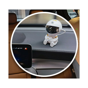 Starry sky night light Star Projection for kids gift, Space Astronaut Robot Night Light with remote timer Star Projector