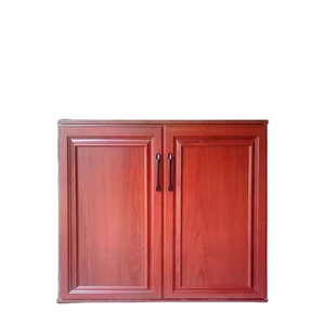 American Style Modern Luxury white glossy cabinets Modular Kitchen Cabinets with european style cupboard