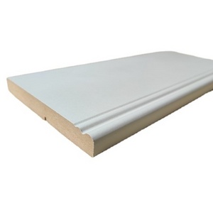 Runpeng Decorative primed mdf skirting board/baseboard moulding