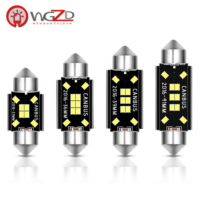 Car Accessories C5w Canbus Interior Festoon 31mm 36mm 39mm 41mm Led Lights Bulb 2016 8 10smd Auto Luz Focos Luces Para