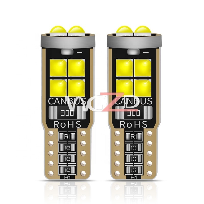 3030 10 SMD T10 LED With HD led For Car Parking Lights Bulbs Interior Dome Lights 12V Canbus W5W LED T10