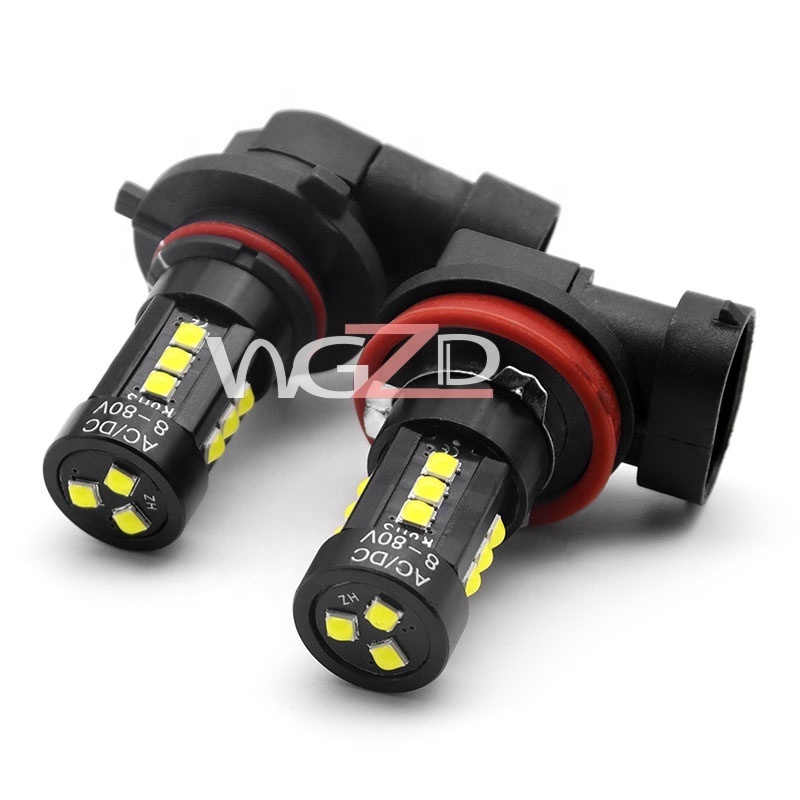 Car accessory H8 H11 9005 9006 3030 15SMD Fog Lamp Front Led Bulb 12V Led Headlight static light