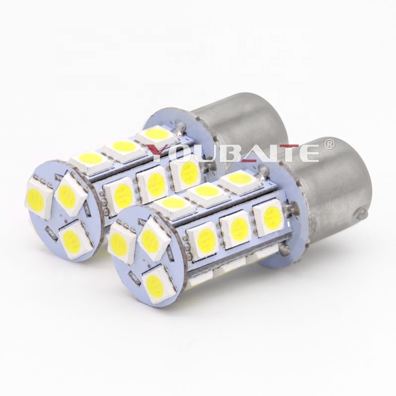 Car LED Lights 5050 18SMD Turn Signal Bulbs 1157 1157 ba15s Auto Reverse Light Brake Lamp 12V led Bulb