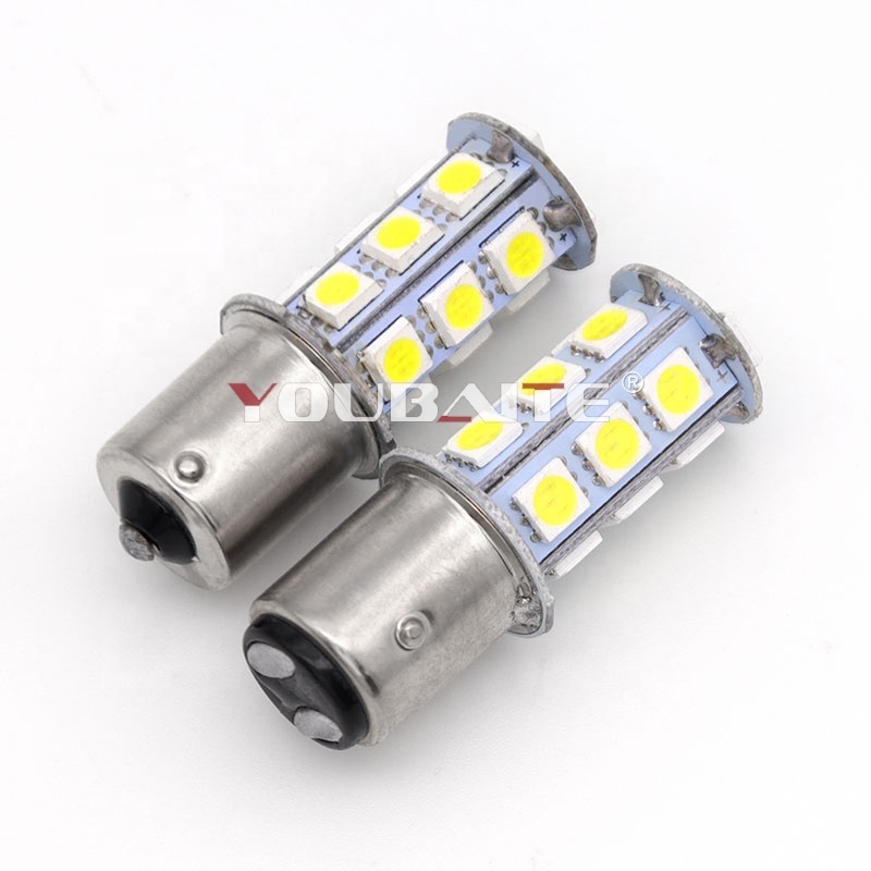 Car LED Lights 5050 18SMD Turn Signal Bulbs 1157 1157 ba15s Auto Reverse Light Brake Lamp 12V led Bulb