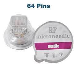 Factory needle gold nano/10/25/64 pins fractioanal rf microneedling cartridges for microneedle rf machine