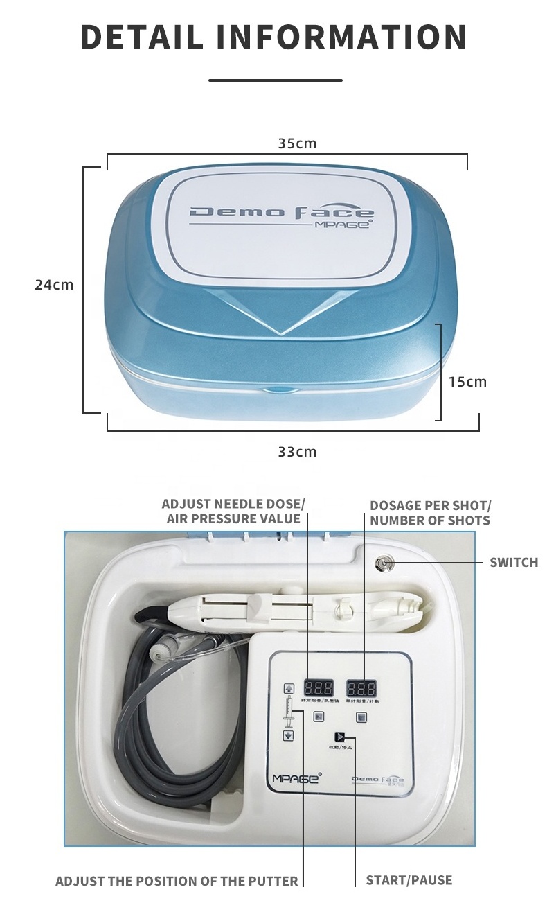 Trend 2022 ideas meso injector mesotherapy gun u225 / prp meso gun