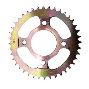 Transmission Gear Customized Logo Motorcycle Chain with Alloy Motorcycle Sprocket