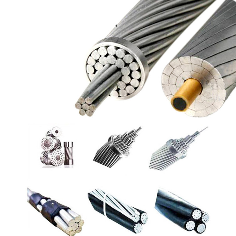 Electric Cable AAC AAAC ACSR Conductor Insulated Electric Power Cable Wire