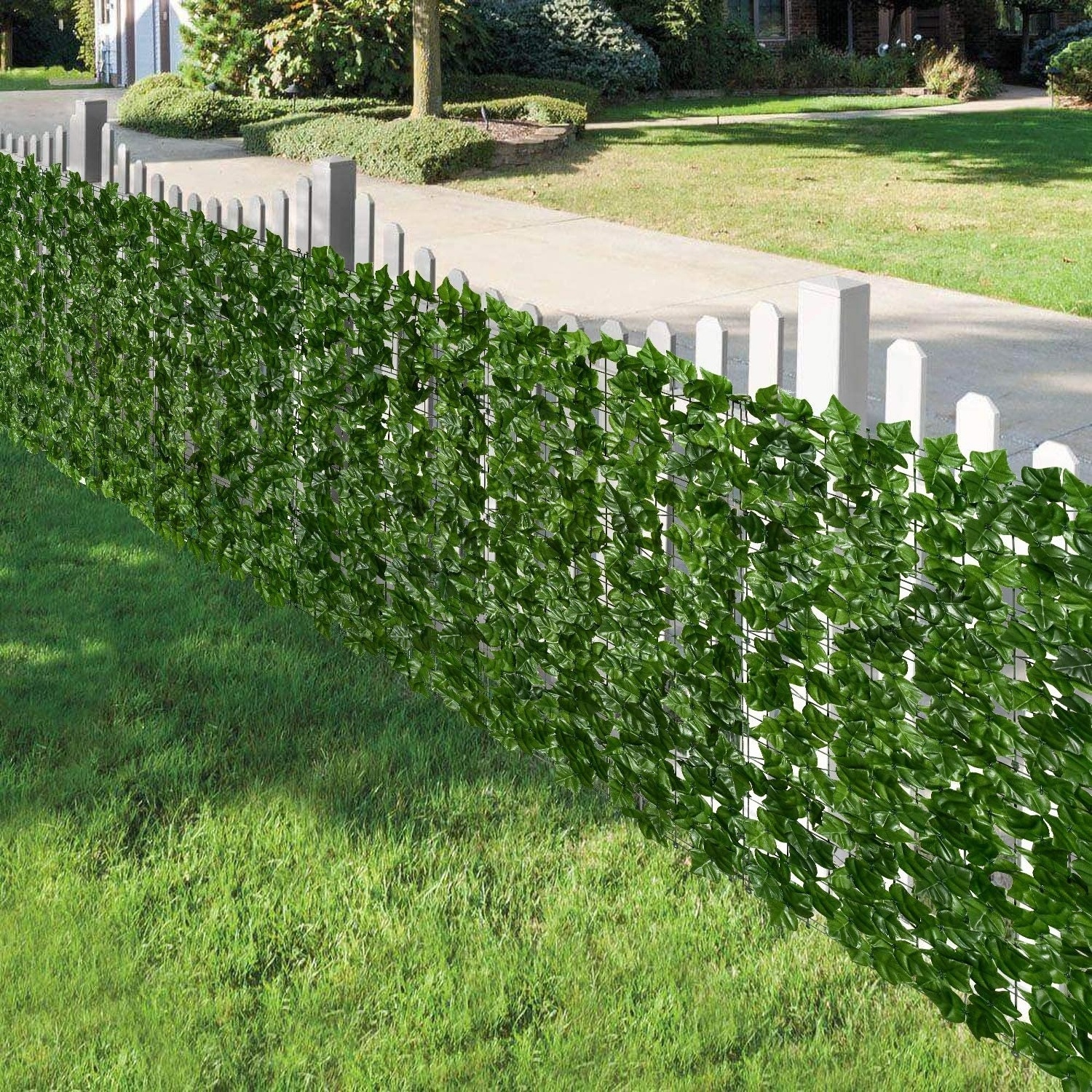 3.3*10 FT Artificial Hedges Faux Ivy Leaves Screen Vine Plants Garden Outdoor Indoor Backyard Decoration Artificial Fence