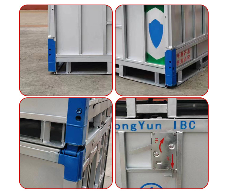 Customized 1000 Liter Multi-Use Stainless Steel Water Storage IBC Totes Tank