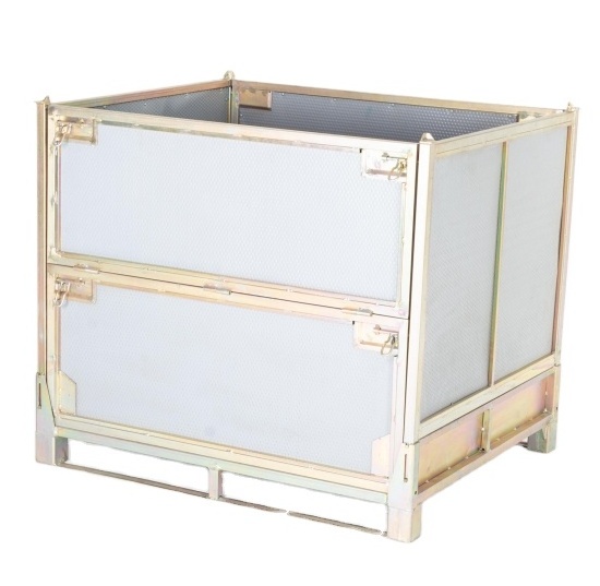 Foldable car assembly parts metal box storage box KD box