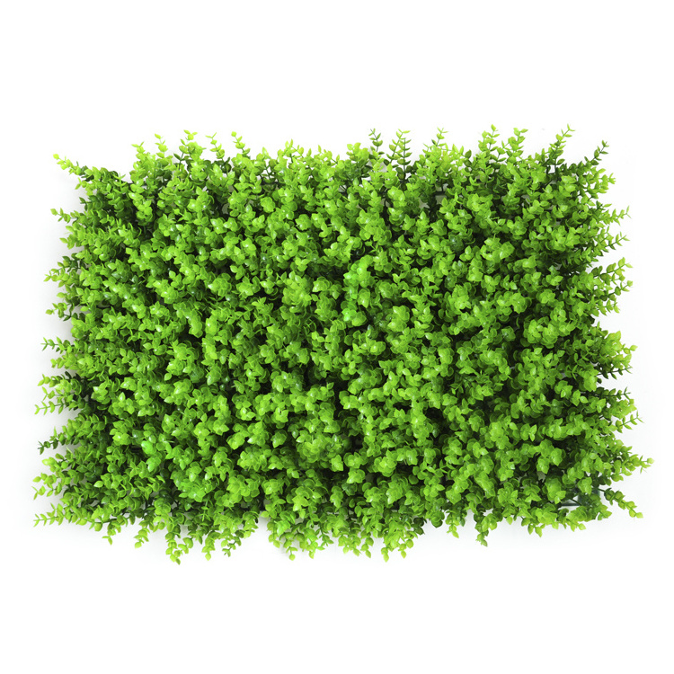 Wholesale Manufacture artificial green grass wall panels decoration