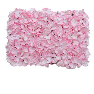 Wedding and party Decoration  Artificial  hydrangea flower wall  backdrop  Silk  Plastic Flower Panels Decorative