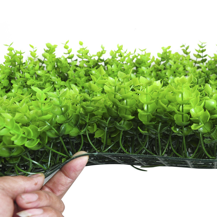 Wholesale Manufacture artificial green grass wall panels decoration