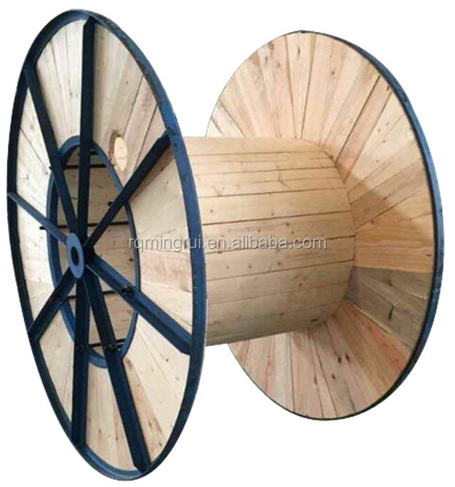 steel wooden cable drums cable winding drum for Indonesia market