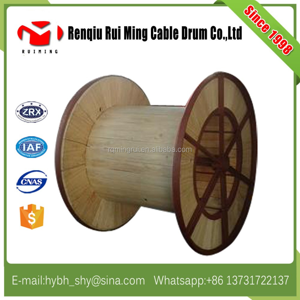 steel wooden cable drums cable winding drum for Indonesia market