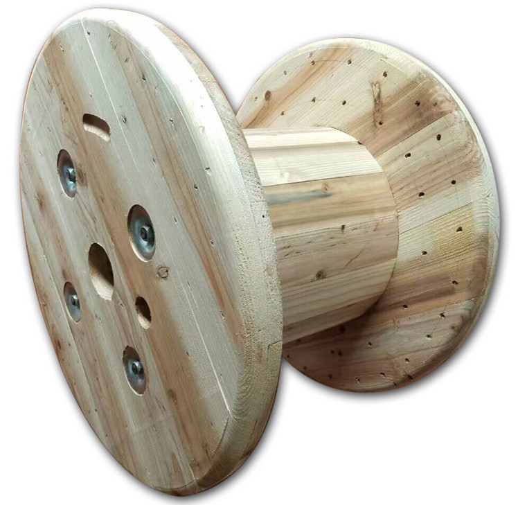 wood cable drum weight