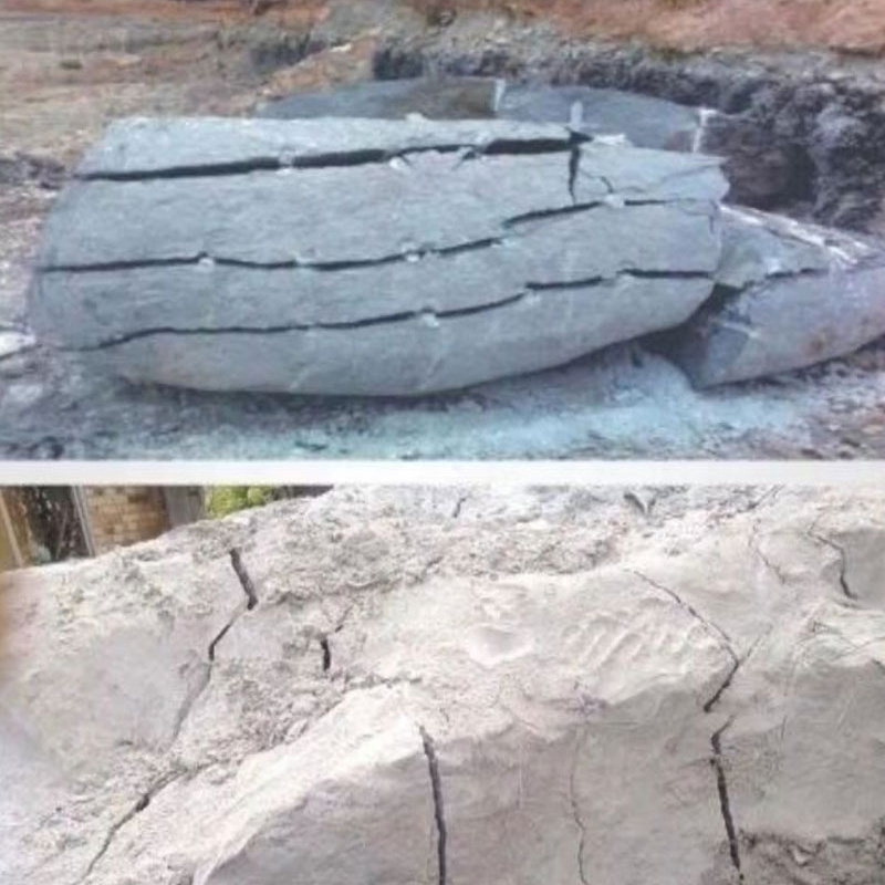 High-efficiency rock-breaking expansion mortar environmental protection products