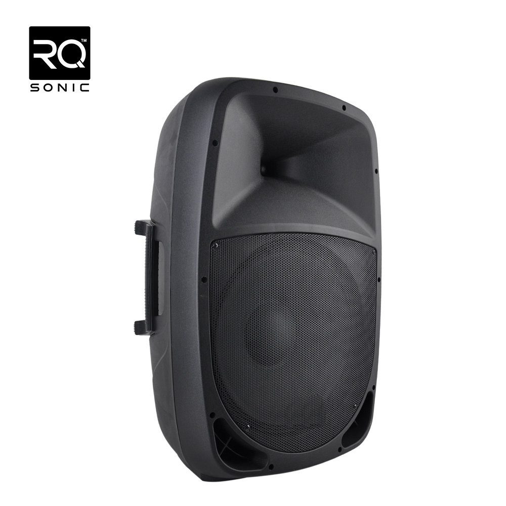 RQSONIC PMK15 Professional 15 Inch Powered Speaker Plastic Passive Speaker Box dj