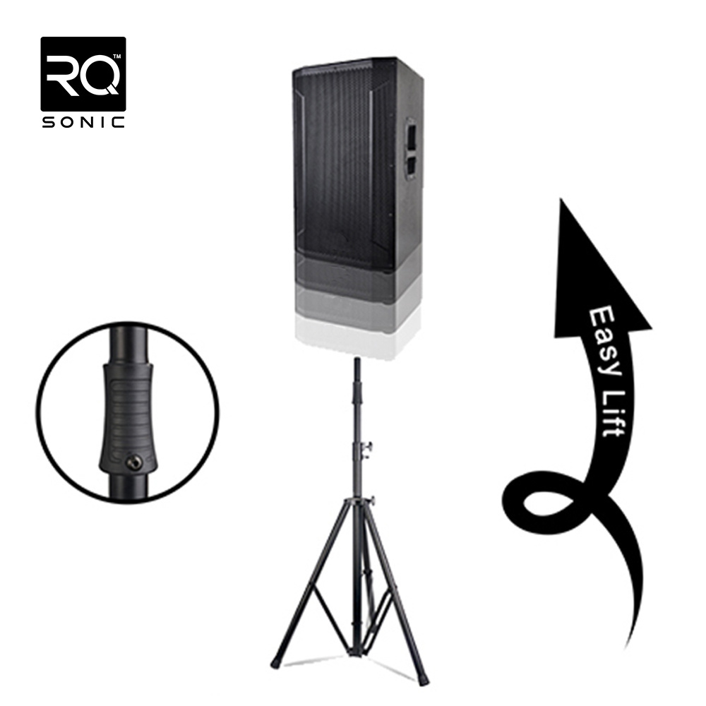 RQSONIC SPS015 New Design Height Adjustable Air Powered Auto Lift Tripod Speaker Stand