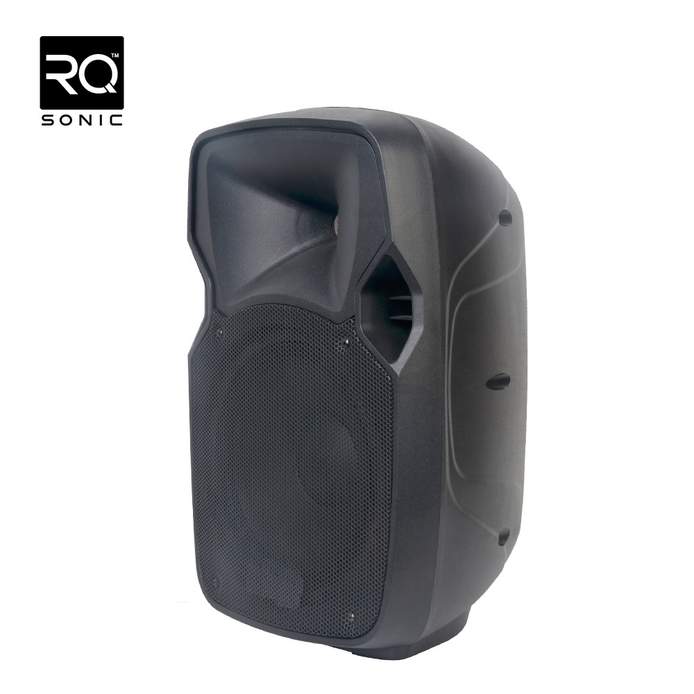 RQSONIC PMW10SLMX 10'' Powered Speaker Professional Wireless Ibastek Plastic Pro Audio Active Speaker Sound System