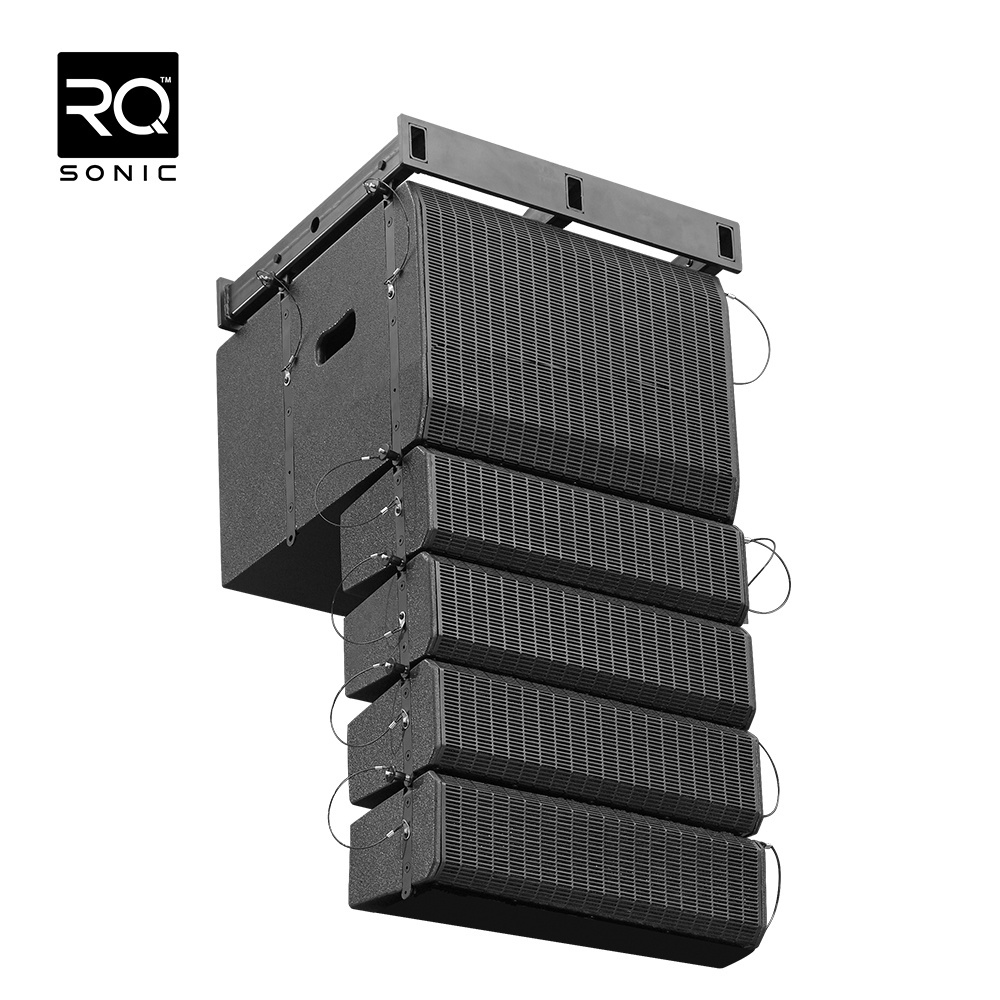 RQSONIC LA615D 5600W High BT DSP DJ PARTY Outdoor Events Stage Active Powered Speaker PA Line Array Speaker System