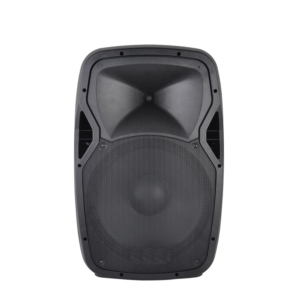 RQSONIC PMW15DPMXF-BT-80W 15 Inch Powered Speaker 2 Way Plastic Cabinet Active Speaker Box